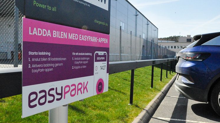 Easypark och ChargeNode