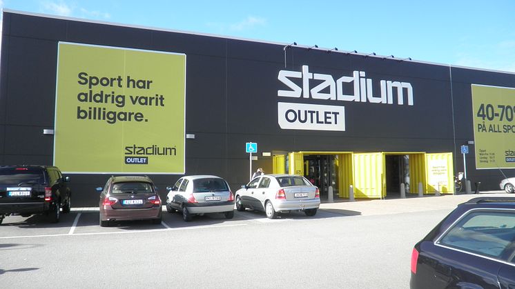 Stadium Outlet öppnar i Norrköping och Linköping