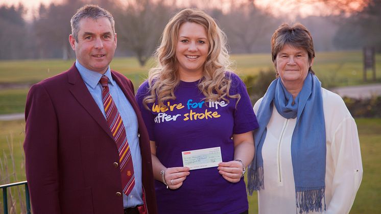 Crewe Golf Club raises over £7,000 for the Stroke Association