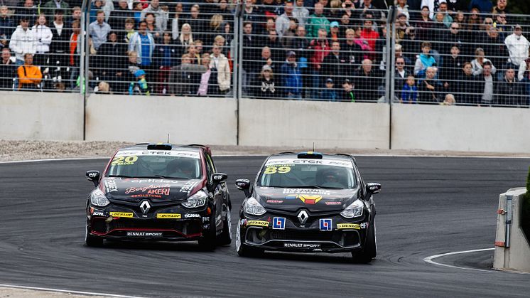 Skoog v/s Wernersson när Renault Clio Cup ska avgöras