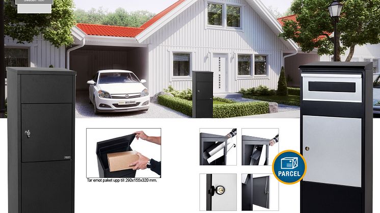 Berglunds postlådor – kvalitet och säkerhet i daglig post- och paketmottagning!