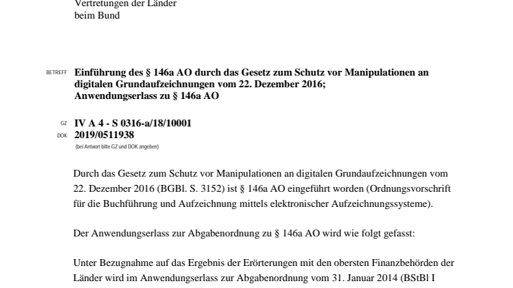 Neue Anforderungen an elektronische Kassen und Aufzeichnungen ab 2020!