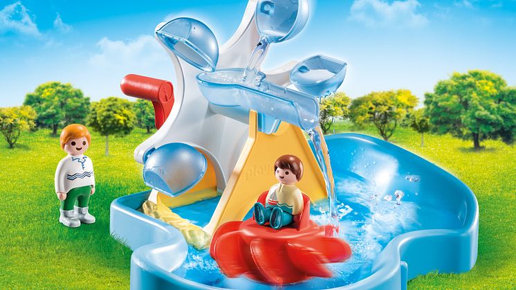 Wasserrad mit Karussell (70268) von PLAYMOBIL 1.2.3 AQUA