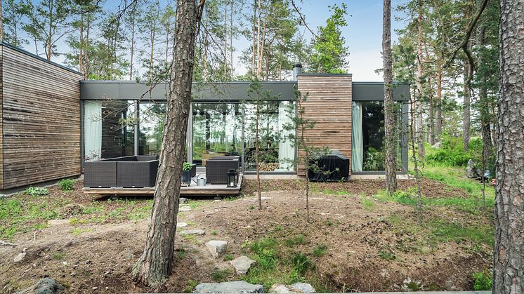 Schwedischer Wohntraum im Wald