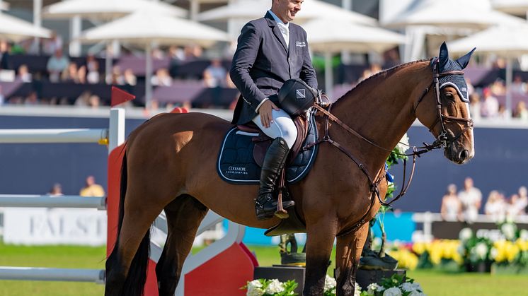 Agria Falsterbo Grand Prix Cian O’Connor on Fancy de Kergane 