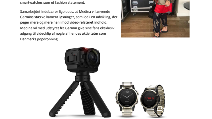 Garmin gør det muligt for fans at komme tættere på Medina