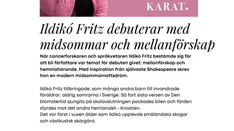 Pressmeddelande Lika barn