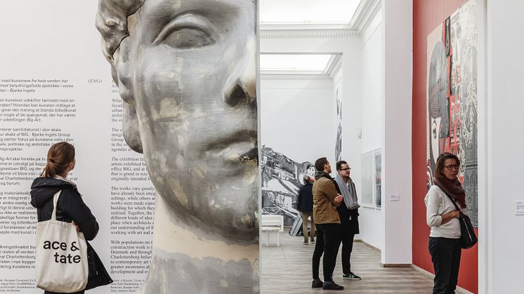 Benoît Maire, Un détail, 2018. Installation view, Big Art, Kunsthal Charlottenborg, 2018
