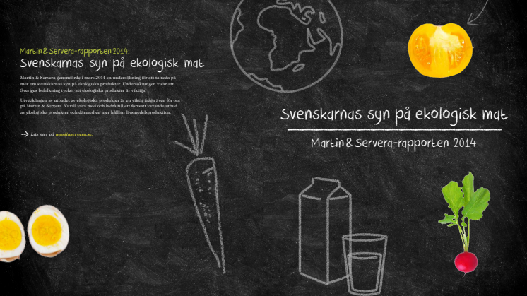 Svenskarnas syn på ekologisk mat 2014