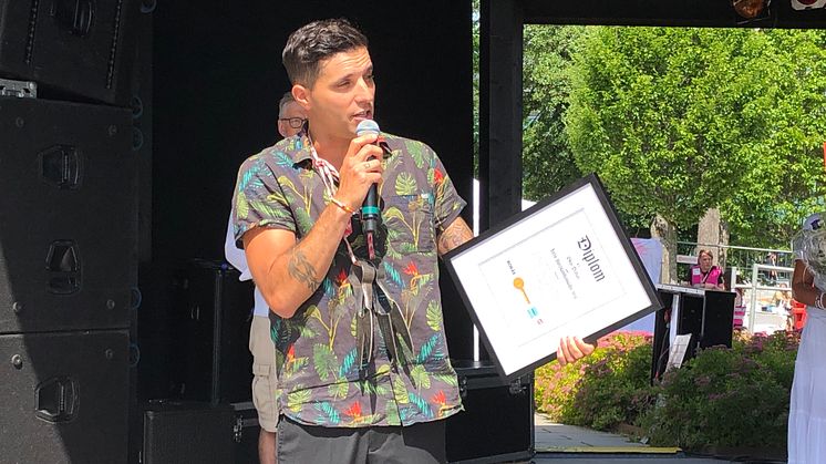 Shai Dahan är årets Boråsambassadör 2019