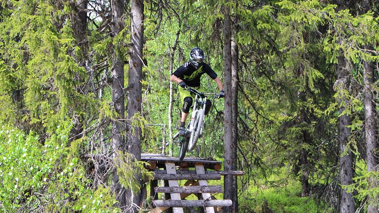 Åkare i Lofsdalen Bike Park