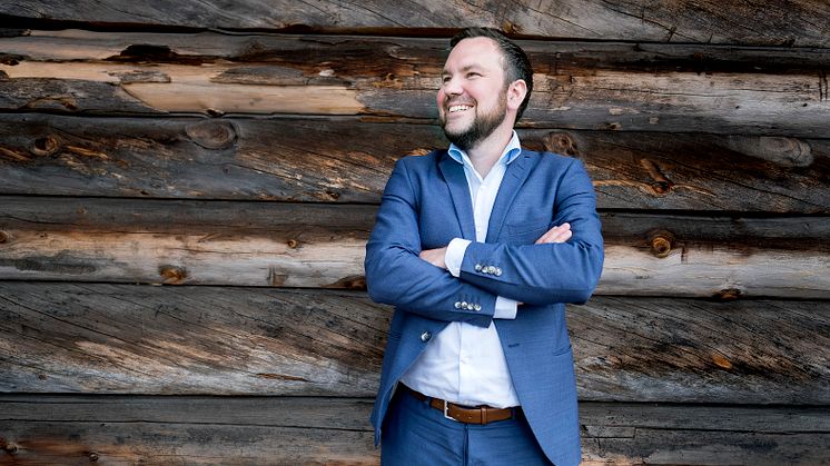Tobias Lindfors är nöjd över att för sjunde året i rad tar StudentConsulting hem titeln bemanningsbranschens nöjdaste kunder