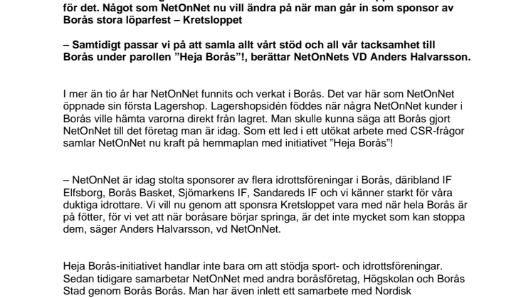 Heja Borås!