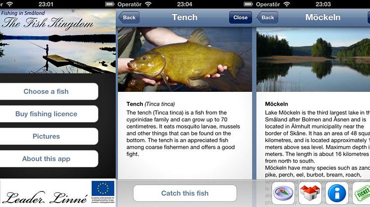 Småländsk fiskeapp visar vägen till gäddan 