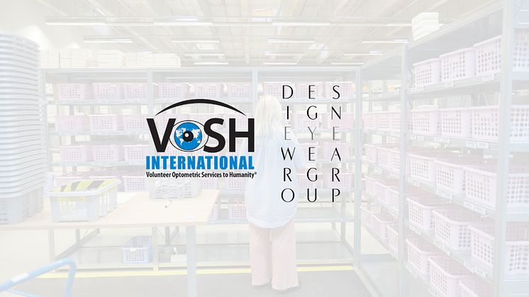 Design Eyewear Group supports VOSH with frame donation