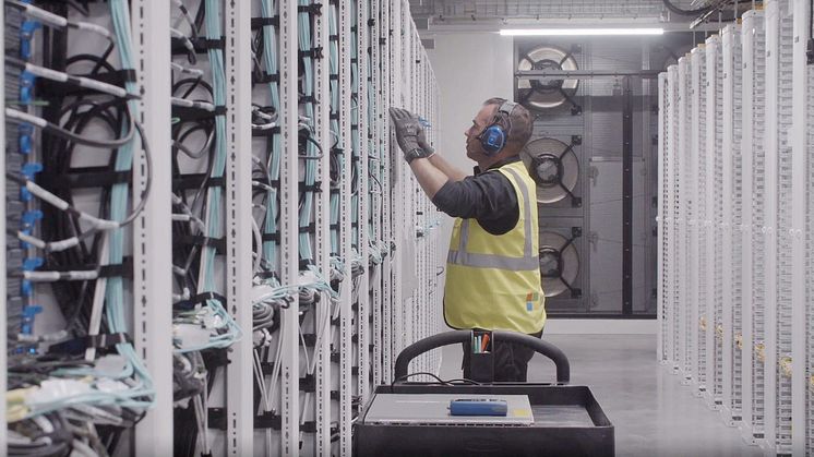 Microsofts datacenter i Gävle är ett av de mest hållbara och avancerade som byggts hittills.