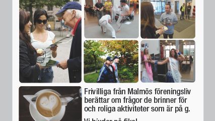 Stadsbiblioteket i Malmö: Engagemangscafé och engagemangsguider