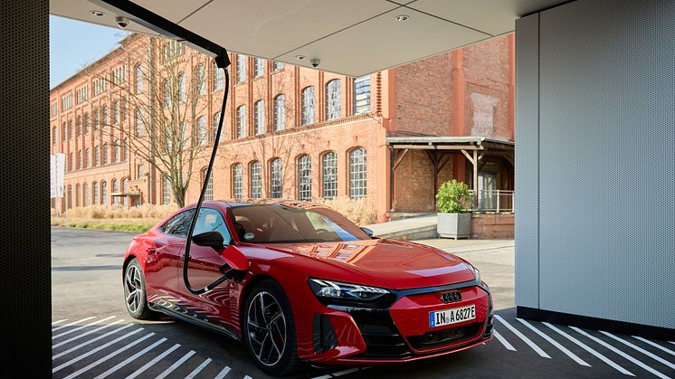 Audi charging hub Frankfurt