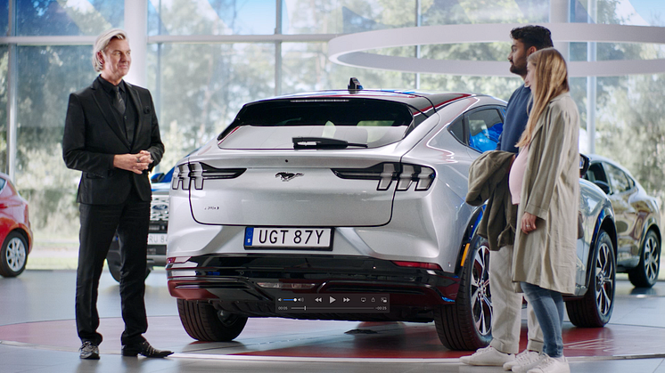 Joe Labero är stjärnan i Fords nya reklamfilm