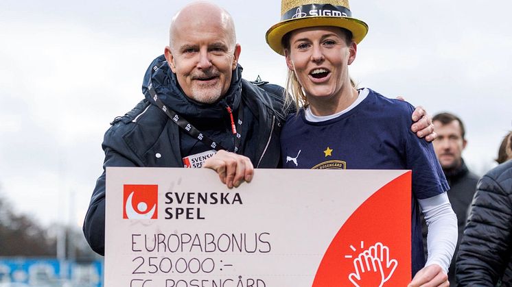 Europabonus och guldhattar i OBOS Damallsvenskan och Svenska spel F19 