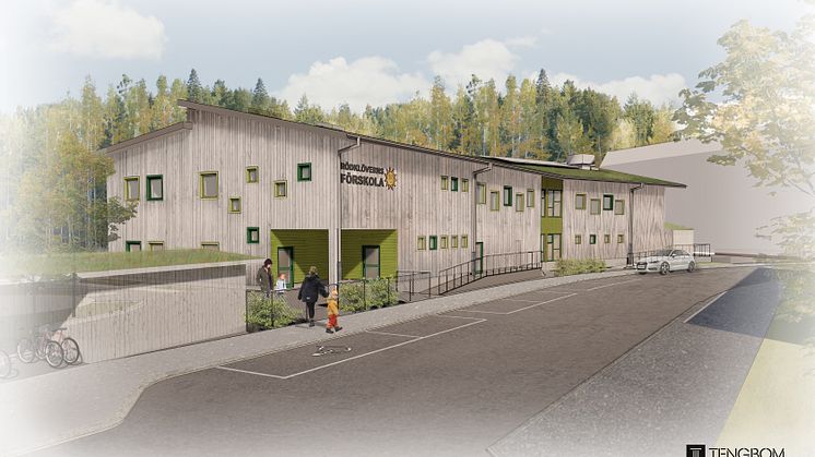 Pressinbjudan: Spadtag för första förskolan på Jakobsberg