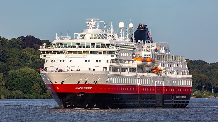 MS Otto Sverdrup overføres til Hurtigruten Norge. Foto: Marko Stampehl / Hurtigruten Expeditions