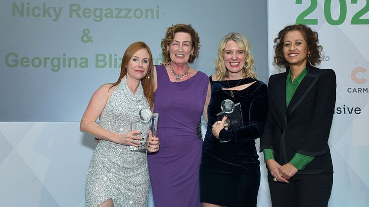 George Blizzard and Nicky Regazzoni win Inaugural Angela Oakes Award