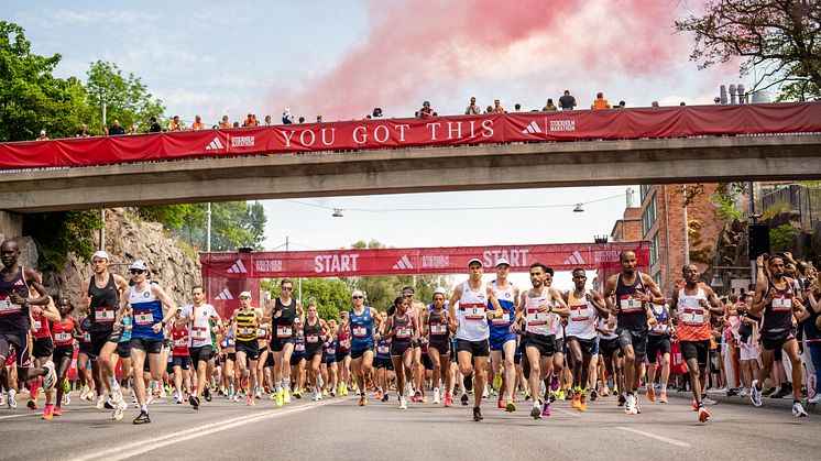 Kenyansk dubbel när rekordmånga sprang adidas Stockholm Marathon