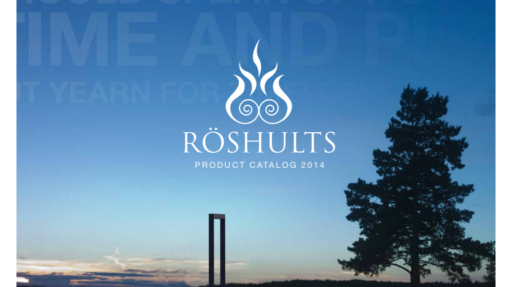 Röshults Produktkatalog 2014
