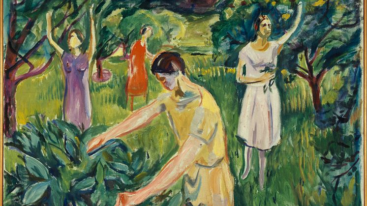 Four Women in the Garden (1926)