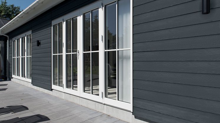Sommarhus i med plank connect