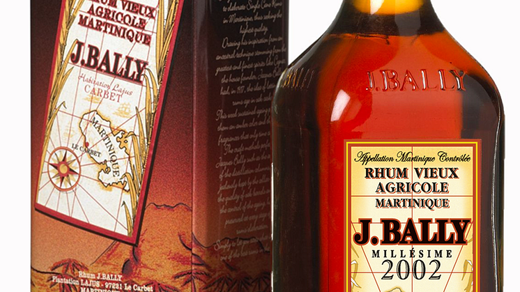 Agricole- & konnässörsromen, J. Bally Millésime 2002, lanseras på Systembolaget den 29:e september!