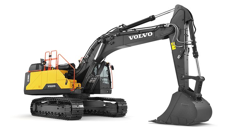Volvo EC380E Hybrid - frilagd
