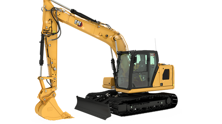 Cat 313 - frilagd, utan skugga