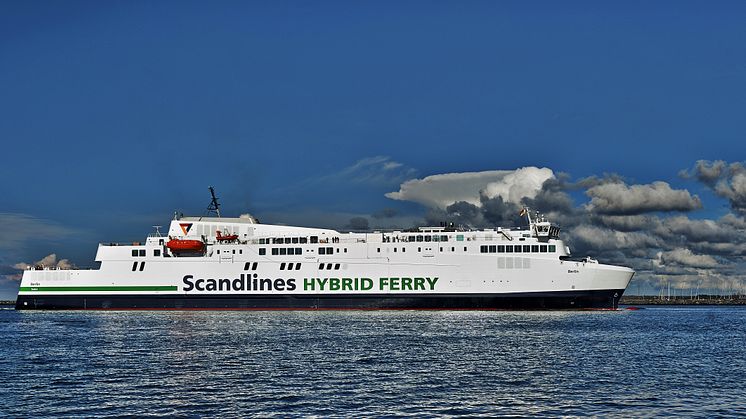 Scandlines' neue Hybridfähre "Berlin"