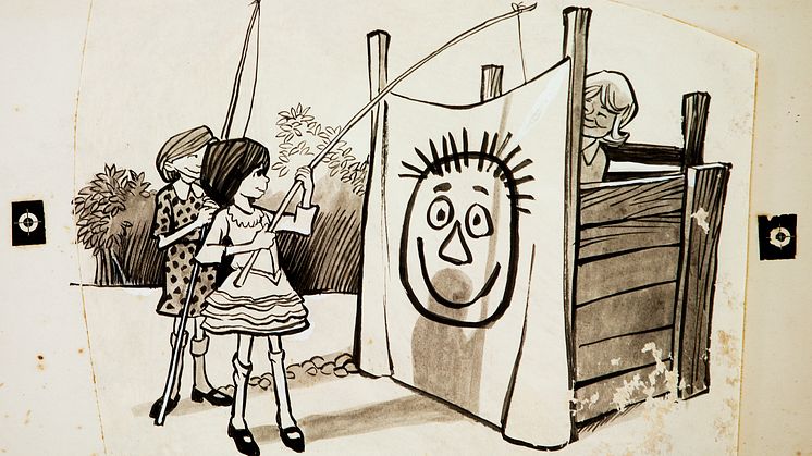 Björn Hedlund, illustration, Katitzi, 1969