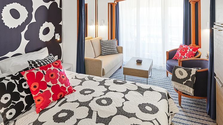 Marimekko Kabine auf der Silja Serenade