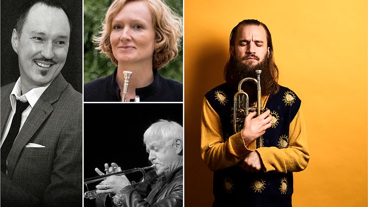 Peter Asplund (foto Birgitta Nylén), Tora Thorslund (foto Bertil Thorslund), Jan Allan (foto Gunnar Holmberg), Tobias Wiklund (foto Mike Höjgaard)