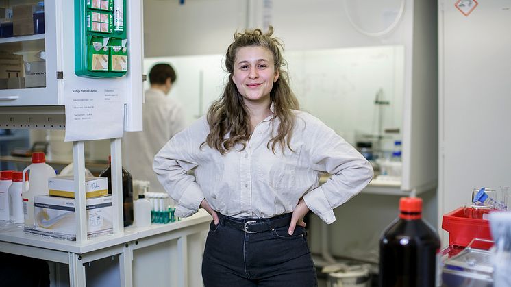 Laboratoriechefen Linnea Lundqvist är en av Chromaforas nya medarbetare