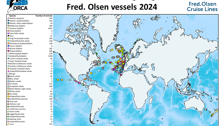 ORCA Fred. Olsen marine wildlife sightings 2024.png