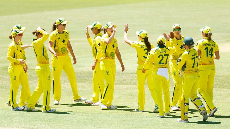 Australia Women win the Women's Ashes 12-4. Photo: Getty Images