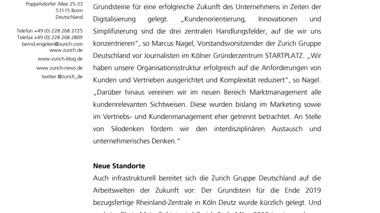 Grundsteine für die Zukunft sind gelegt: Moderne Standorte. Offene Arbeitswelten. Agile Kultur.