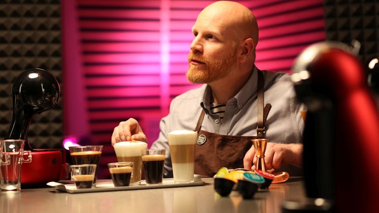 Nestlé Master Barista, Ola Persson. Foto: Nestlé. 