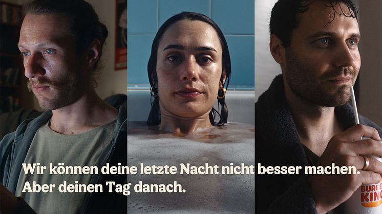 Der Tag nach der Weihnachtsfeier: Burger King® Deutschland präsentiert die etwas andere Weihnachtskampagne