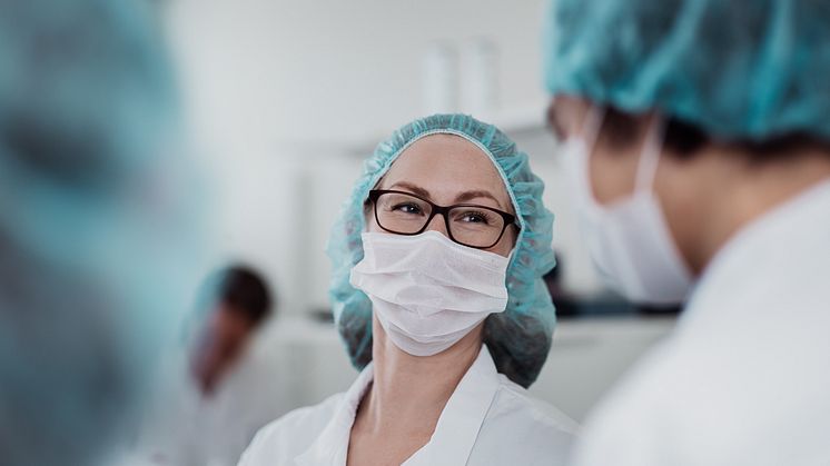 Person in lab