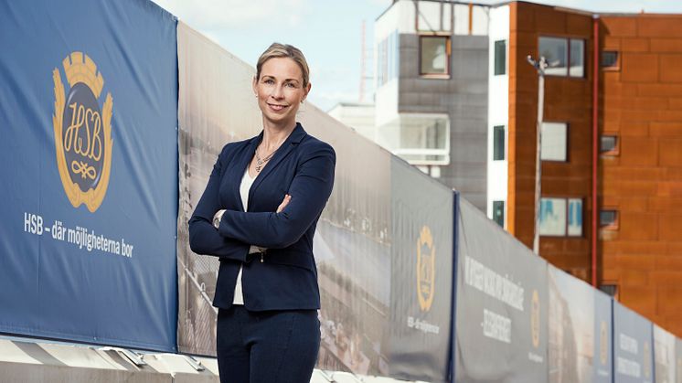 Tio kommuner slåss om förstaplatsen i "Årets Arkitektkommun". På bilden: Pernilla Bonde, vd HSB Riksförbund.