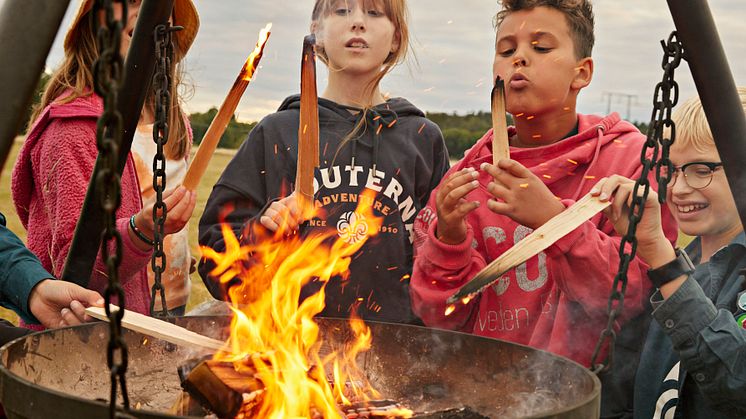 Scouterna, Friluftsfrämjandet och Mentor Sverige går samman i nytt projekt. Foto Eva Edsjö