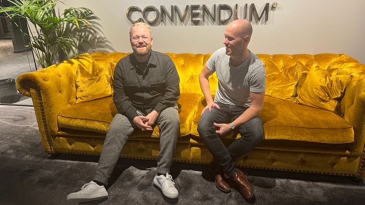 Jonas Wärngård och Jesper Mellberg har ingått partnerskap