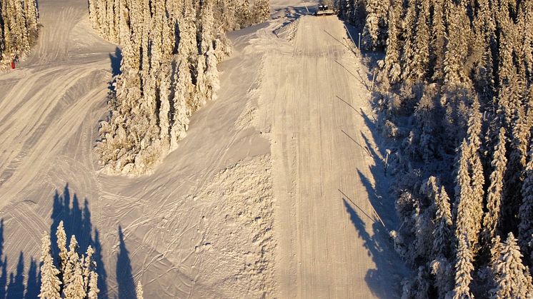 Byggnation SkiStar Snow Park Åre 5 dec 2023