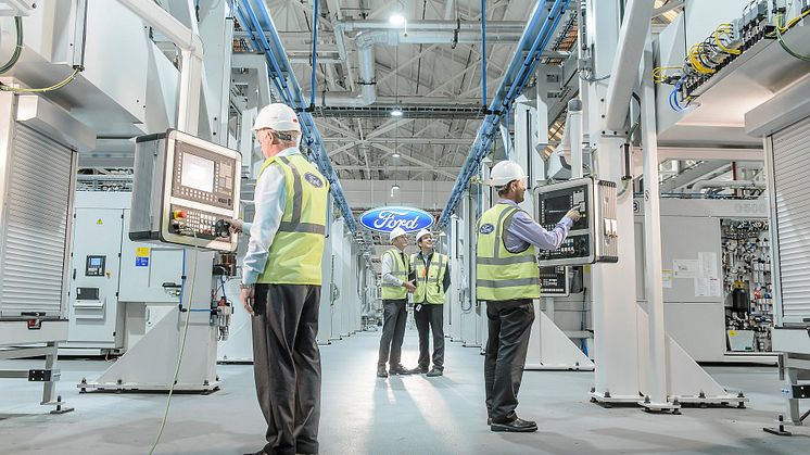 New LED lighting at Dagenham will further help reduce energy consumption
